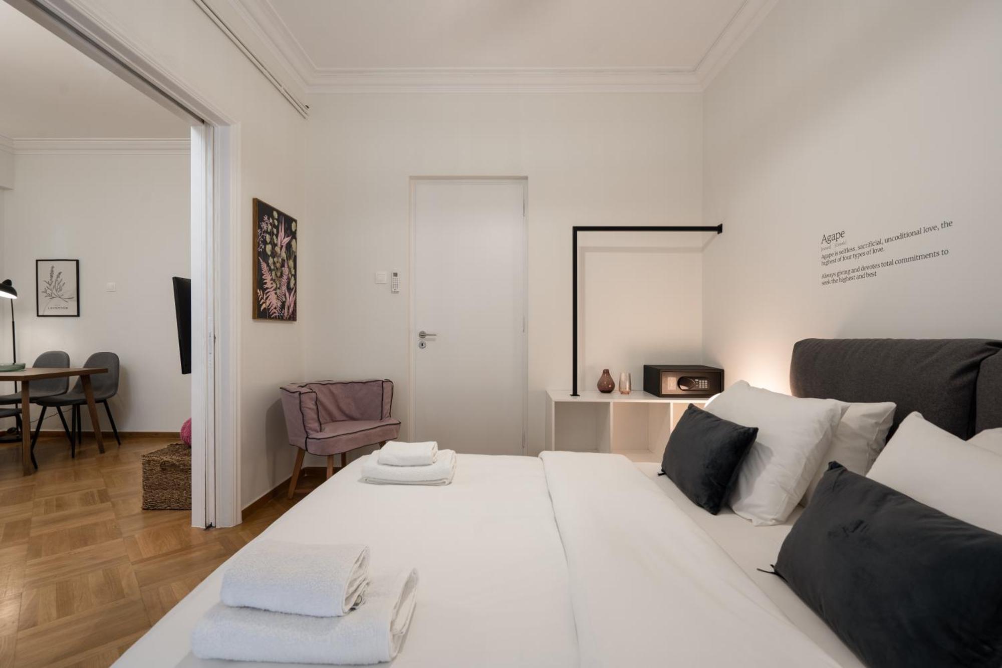 Apartamento Metroscape Retreat Nearby Metro Station Atenas